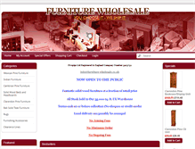 Tablet Screenshot of furniture-wholesale.co.uk